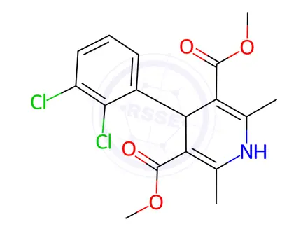 Chemical structure of Felodipine EP Impurity A