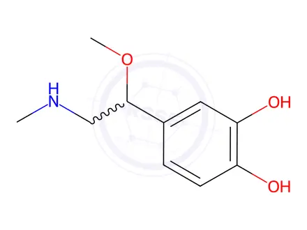 Chemical structure of Noradrenaline Impurity 29