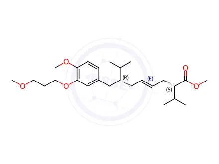Chemical structure of Aliskiren Impurity 80