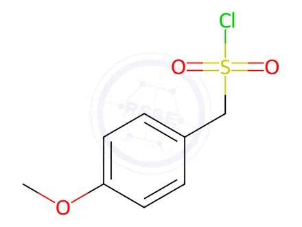 Chemical structure of (4-Methoxyphenyl)methanesulfonyl chloride (BSC)