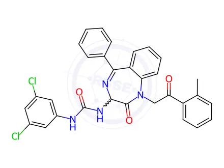 Chemical structure of YM 022 Impurity 88