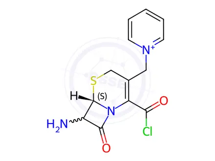 Chemical structure of Ceftazidime Impurity C (EP)(7-APCA,ceftazidime mother nucleus))
