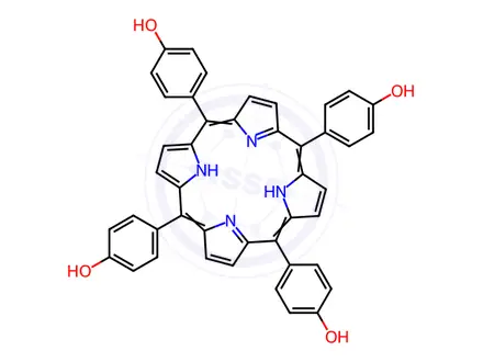 Chemical structure of Porphine Impurity 50