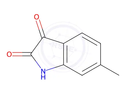 Chemical structure of Isatin Impurity 6 (6-Methylisatin)