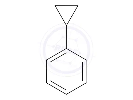 Chemical structure of Cyclopropylbenzene