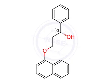 Chemical structure of Dapoxetine Impurity 1