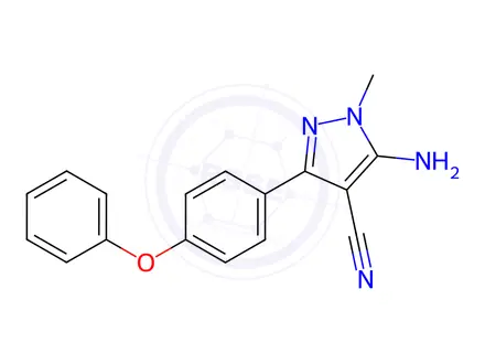 Chemical structure of Ibrutinib Impurity 156