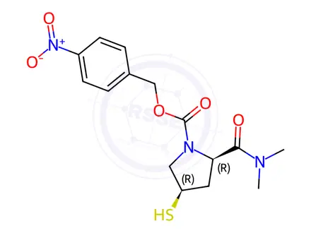 Chemical structure of Meropenem Impurity 9