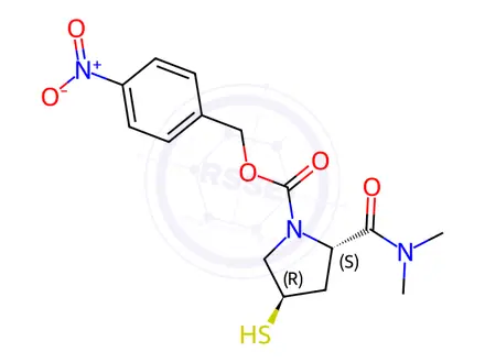 Chemical structure of Meropenem Impurity 8