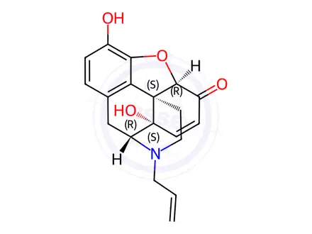 Chemical structure of Naloxone Hydrochloride Impurity 4 (Naloxone Hydrochloride Dihydrate EP Impurity D)
