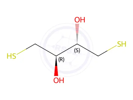 Chemical structure of Dithioerythritol