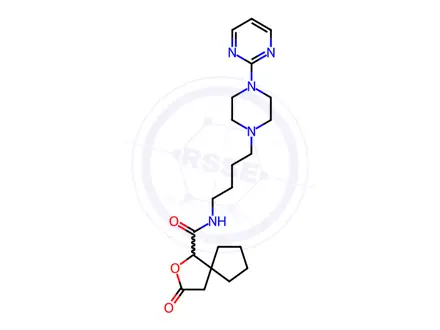 Chemical structure of Buspirone Hydrochloride Impurity 30