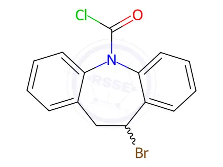 Chemical structure of Oxcarbazepine Impurity 1
