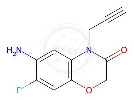 Chemical structure of Flumioxazin Metabolite APF