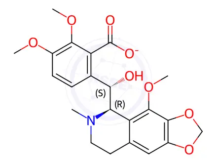 Chemical structure of Noscapine Impurity 7(sodium salt)