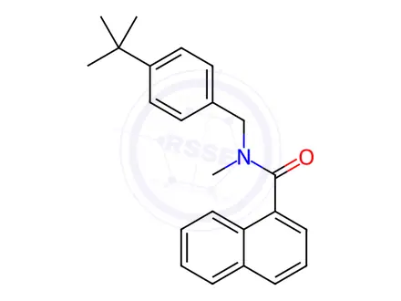 Chemical structure of Butenafine Impurity 8