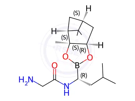 Chemical structure of Ixazomib Citrate Impurity 8