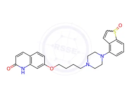 Chemical structure of Brexpiprazole Impurity I