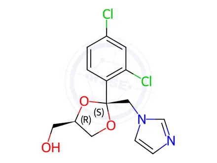 Chemical structure of Ketoconazole Impurity 11