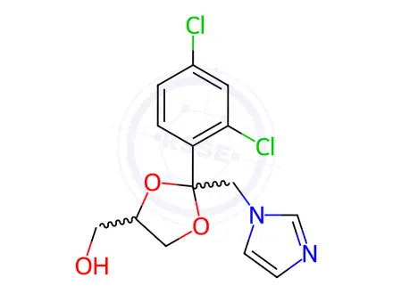 Chemical structure of Ketoconazole Impurity 61