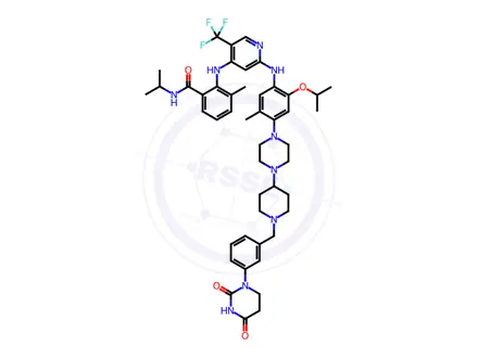Chemical structure of Zopiclone Impurity 43