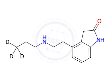 Chemical structure of N-Despropyl Ropinirole-d3