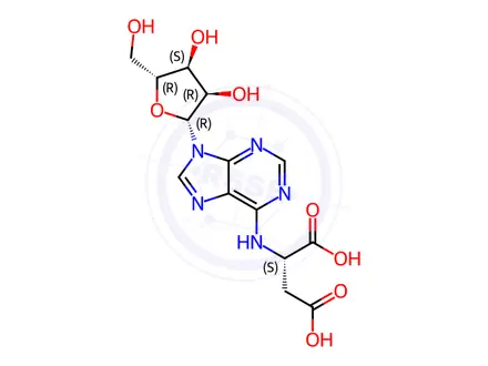 Chemical structure of Adenosine