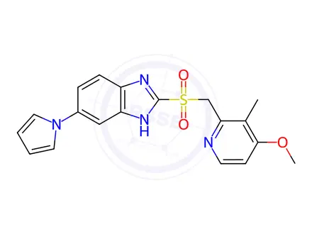 Chemical structure of Ilaprazole Impurity 4