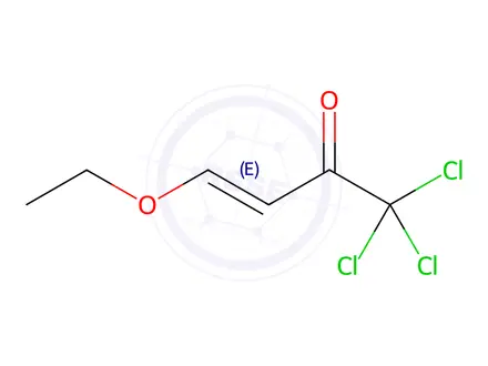 Chemical structure of 1,1,1-Trichloro-4-ethoxy-but-3-en-2-one