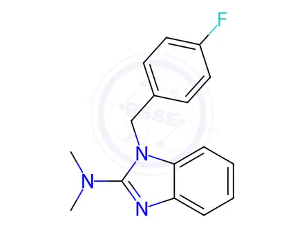 Chemical structure of Mizolastine Impurity 17