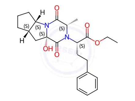 Chemical structure of Ramipril EP Impurity L