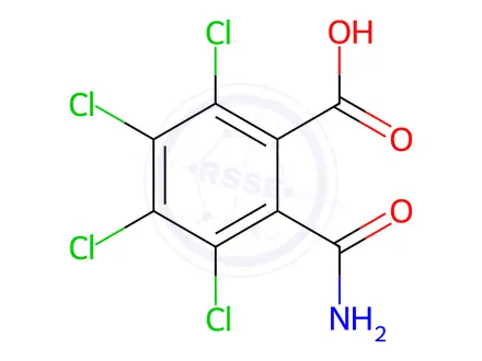 Chemical structure of Moxifloxacin Hydrochloride Impurity 81