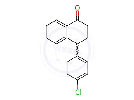 Chemical structure of Sertraline Impurity 34