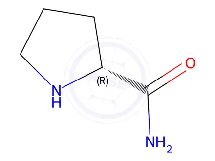 Chemical structure of Vildagliptin Impurity 1