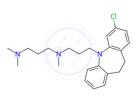 Chemical structure of Clomipramine EP Impurity A