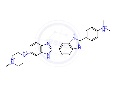 Chemical structure of Hoechst 34580