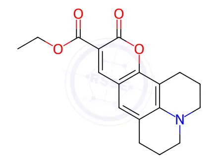 Chemical structure of Coumarin 314