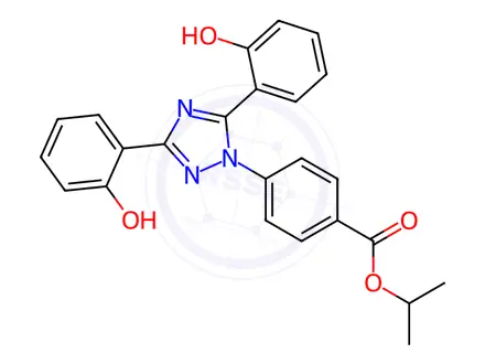 Chemical structure of Deferasirox Impurity 10