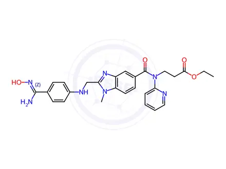 Chemical structure of Dabigatran Impurity B