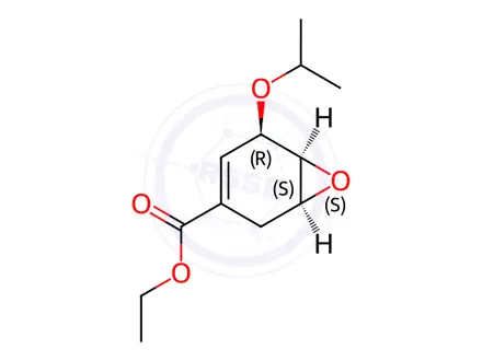 Chemical structure of Oseltamivir Impurity 66