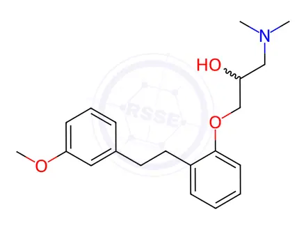 Chemical structure of Sarpogrelate Impurity 1