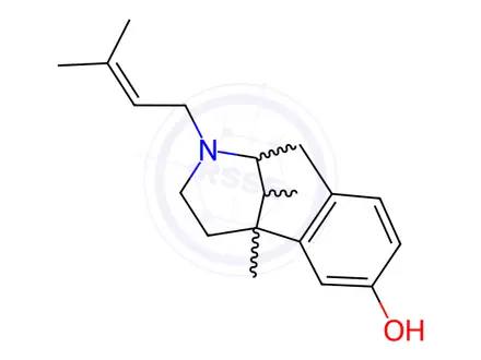 Chemical structure of Pentazocine Impurity 5