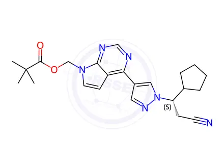 Chemical structure of Ruxolitinib Impurity 24