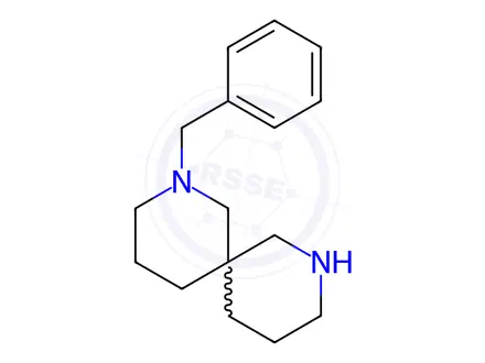 Chemical structure of 2-Benzyl-2,8-diazaspiro[5.5]undecane dihydrochloride