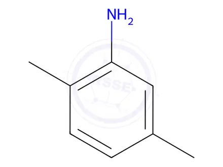 Chemical structure of 2,5-Dimethylaniline