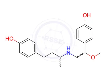 Chemical structure of Ractopamine Impurity 2