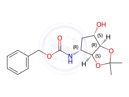 Chemical structure of Ticagrelor Impurity 411