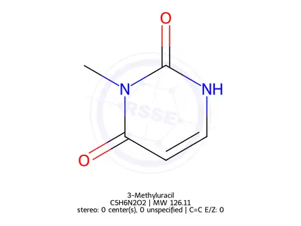 Chemical structure of Uracil Impurity 66
