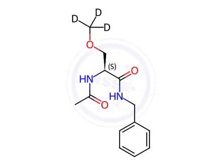 Chemical structure of Epi-Lacosamide-d3