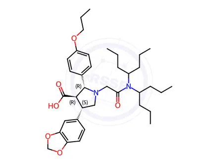 Chemical structure of Atrasentan Hydrochloride Impurity 114